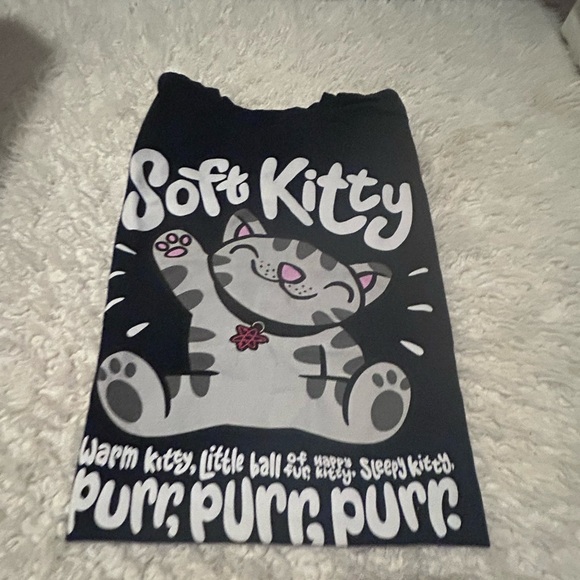 Big Bang Theory Soft Kitty Song by Ripple Junction T-shirt S - Picture 1 of 2